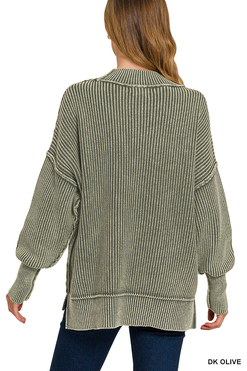 Ribbed Oversized Sweaters