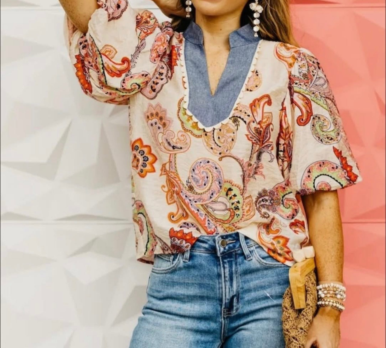 THML Paisley Top