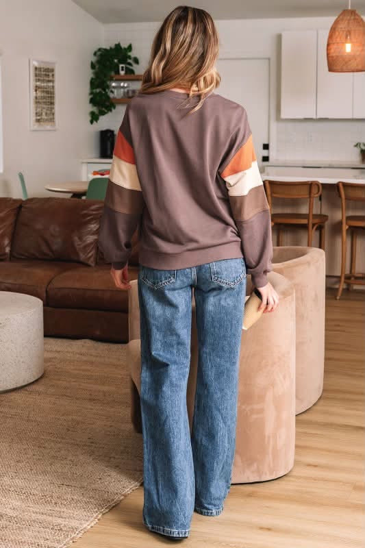 Fall Colorblock Top