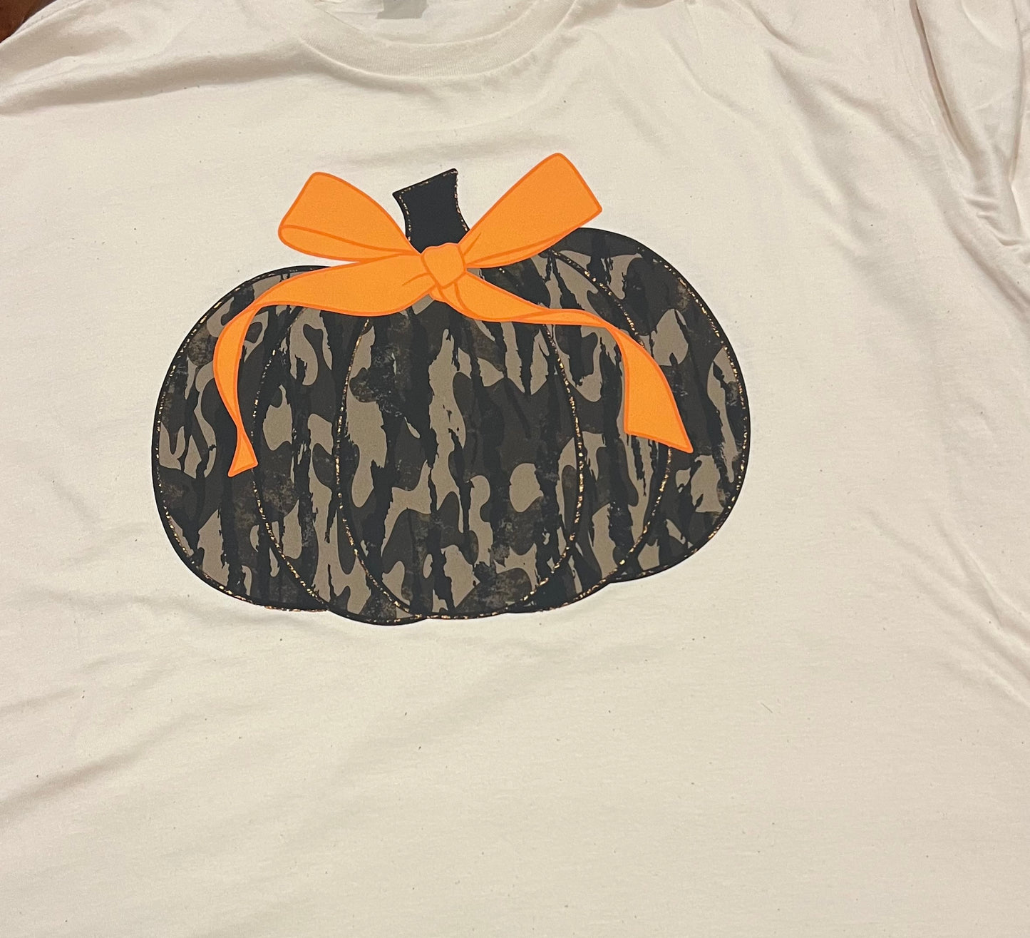 Camo Pumpkin Tee