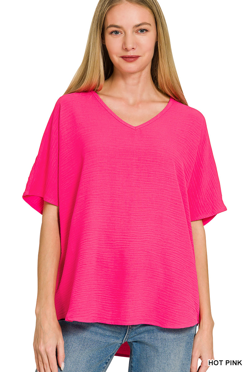Zenana Airflow Tops