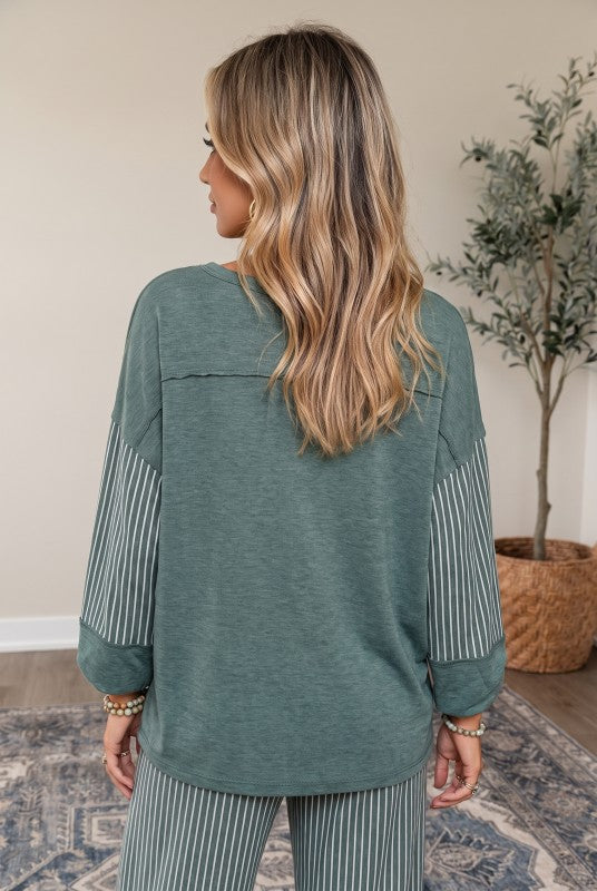 Green Pant Set
