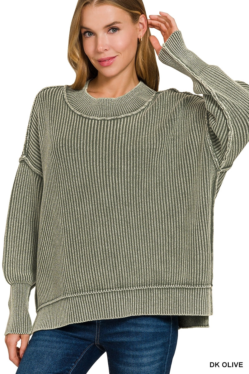 Ribbed Oversized Sweaters