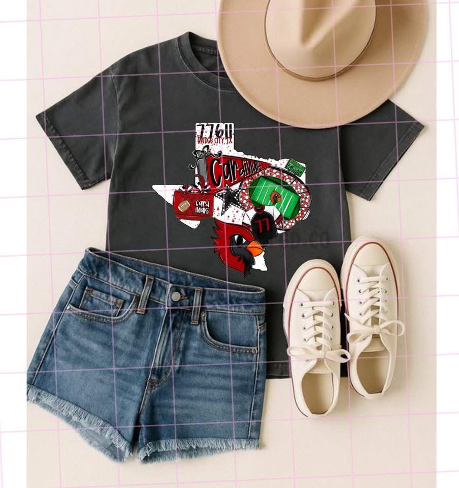 Adult Custom Cardinal Tee