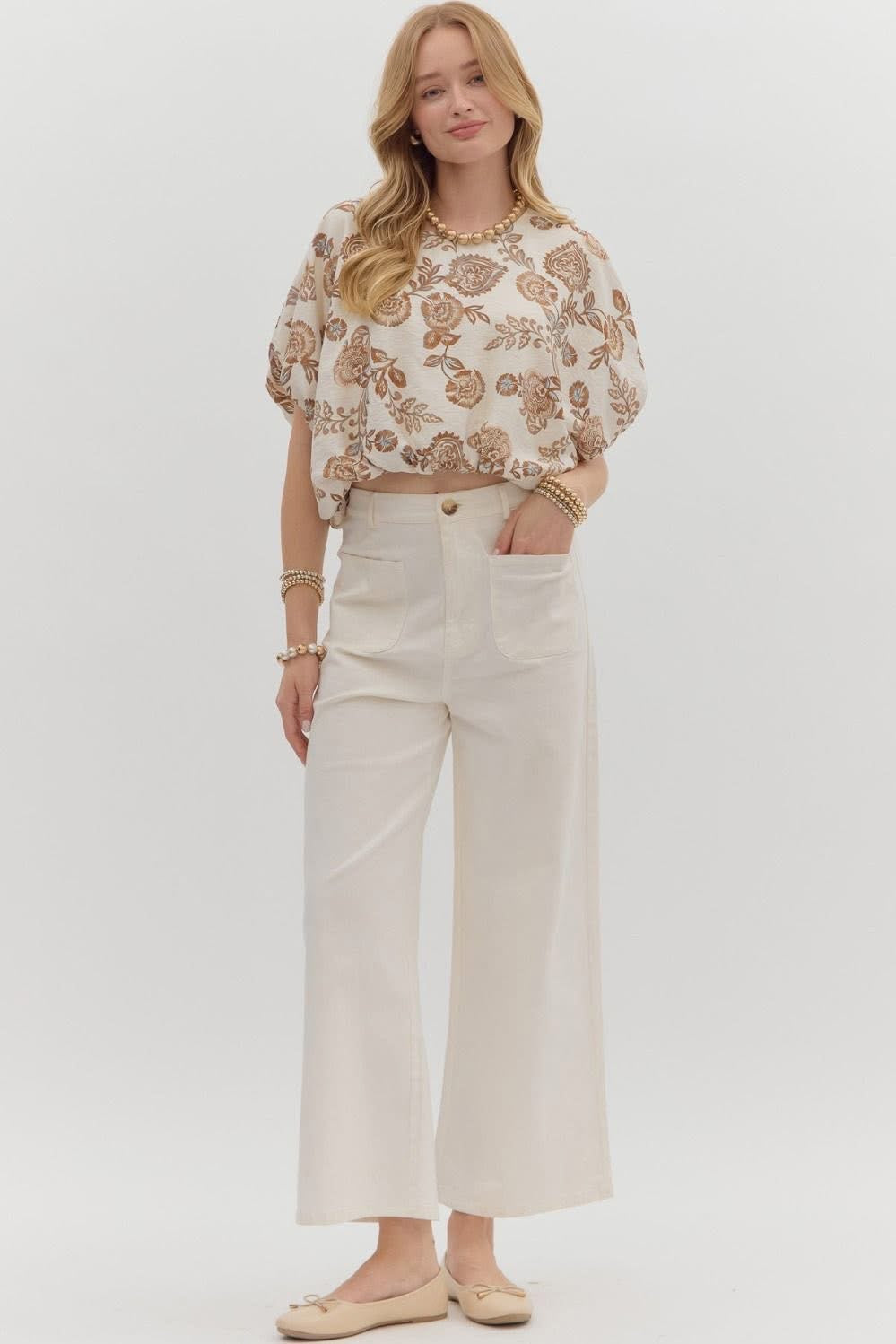Entro White Pants