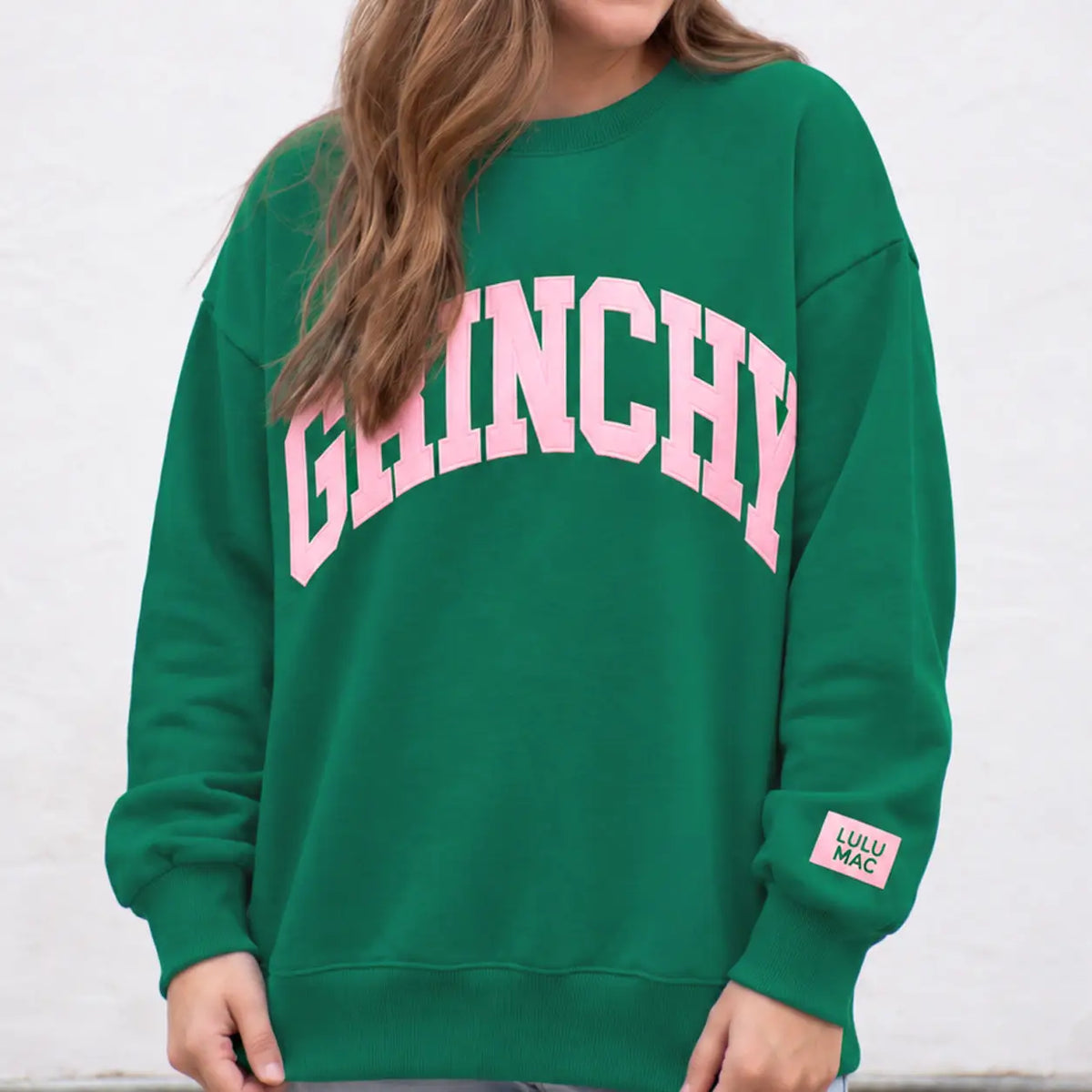 Preorder: Lulu Mac Green Grinchy Top