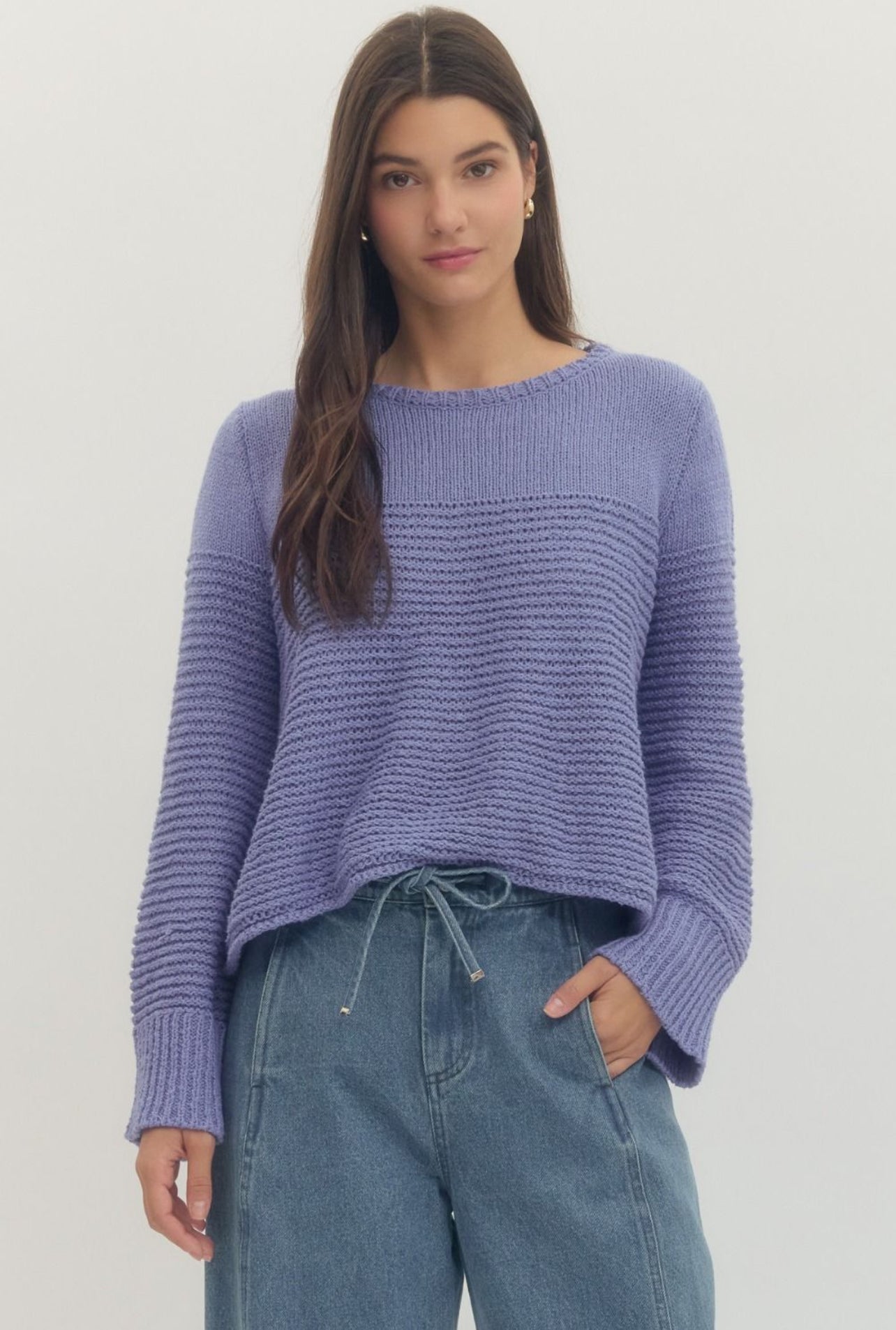 Entro Periwinkle Sweater