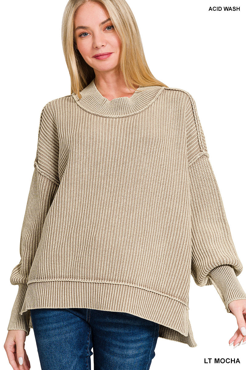 Ribbed Oversized Sweaters