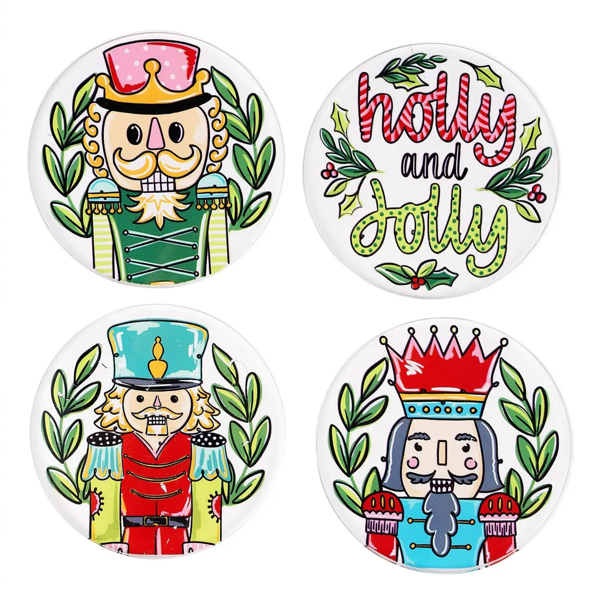 Glory Haus Nutcracker Coasters-set of 4