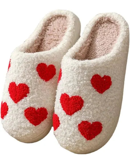Heart Slippers XL