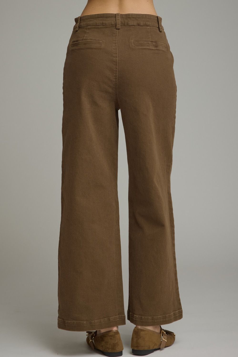 Entro Brown Denim Pants