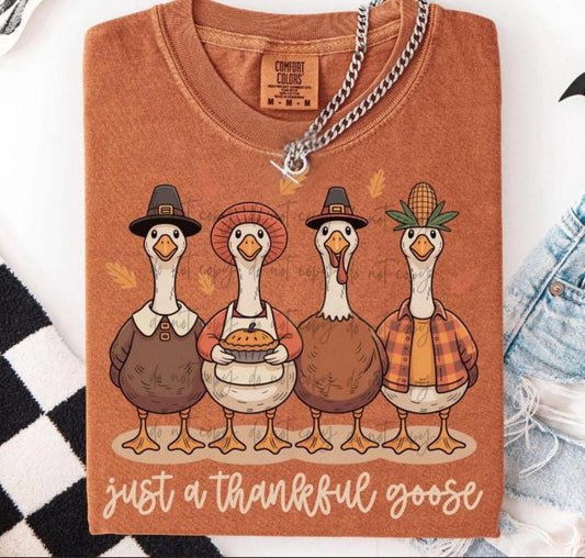 Thankful Goose Comfort Colors Tee