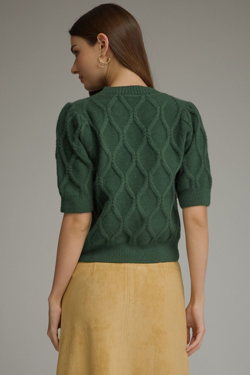 Entro Pine Cable Knit Sweater