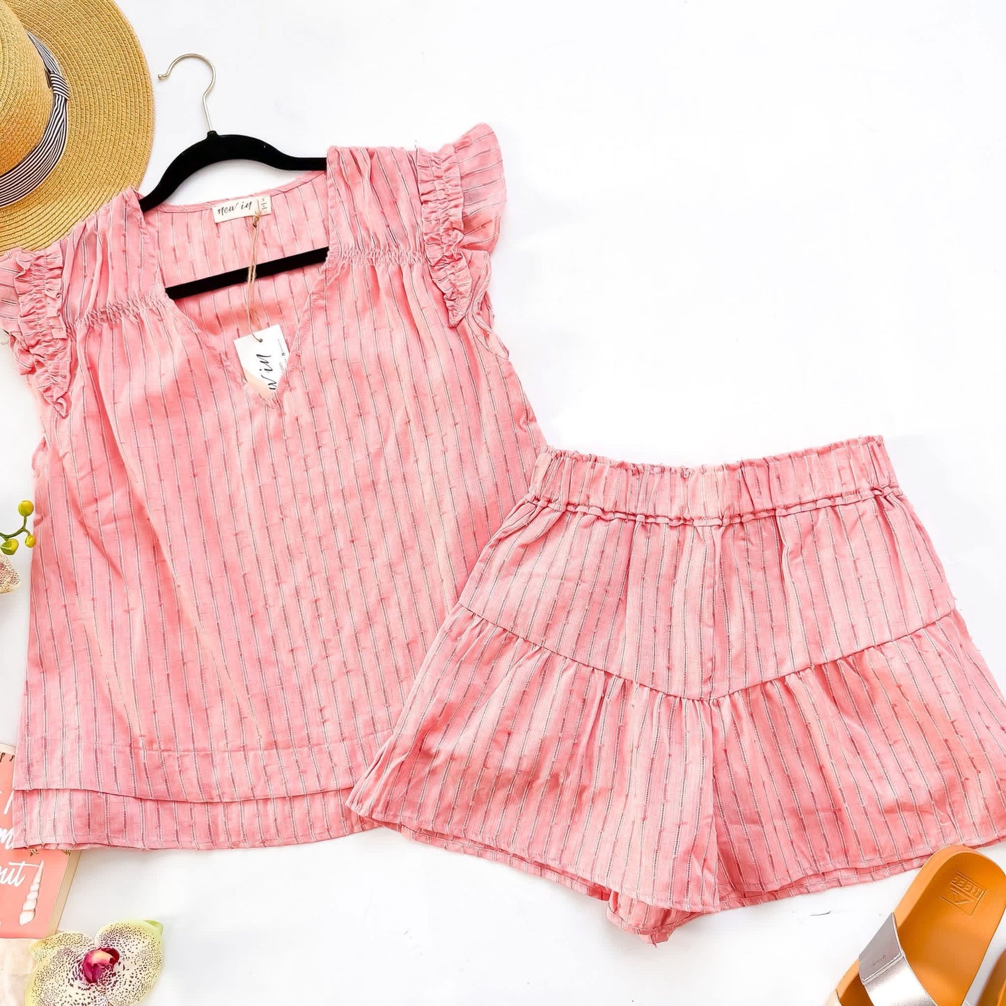 Mauve Short Set -New In
