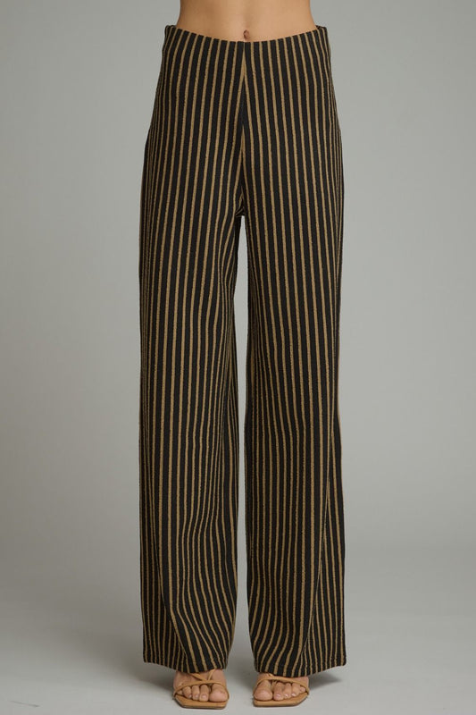 Entro Stretchy Striped Pants