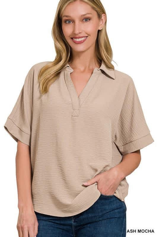 Airflow Ash Mocha Top