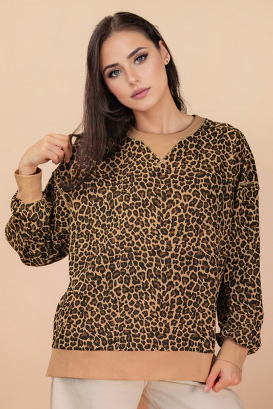 Leopard Casual Top