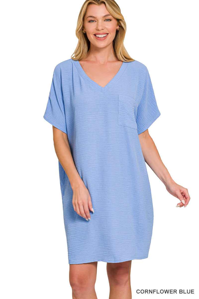 Cornflower Blue Airflow Dress