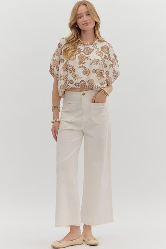 Entro White Pants