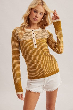 Preorder: Diamond Stitch Pattern Top