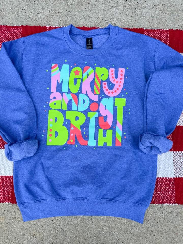 Merry and Bright Sweatshirt