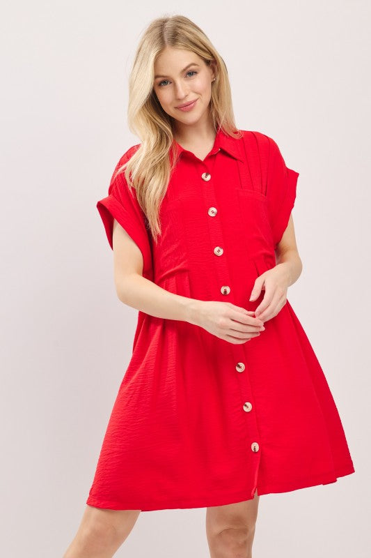 Red Airflow Dress