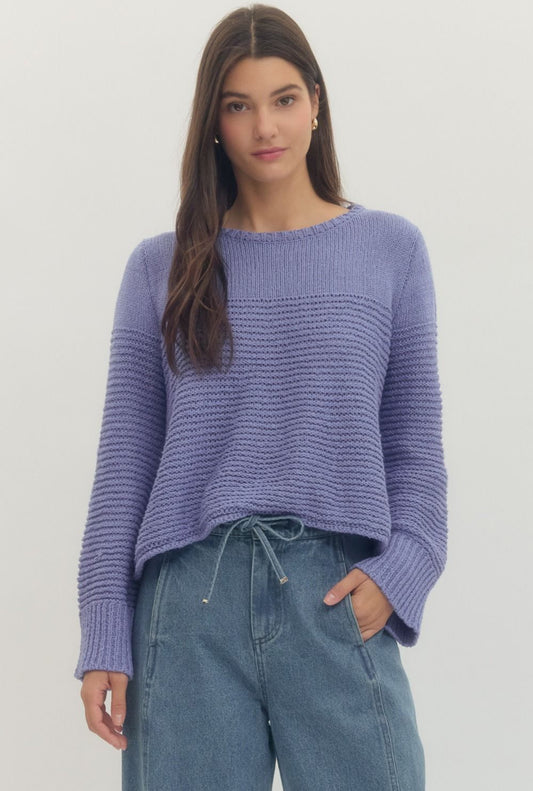Entro Periwinkle Sweater