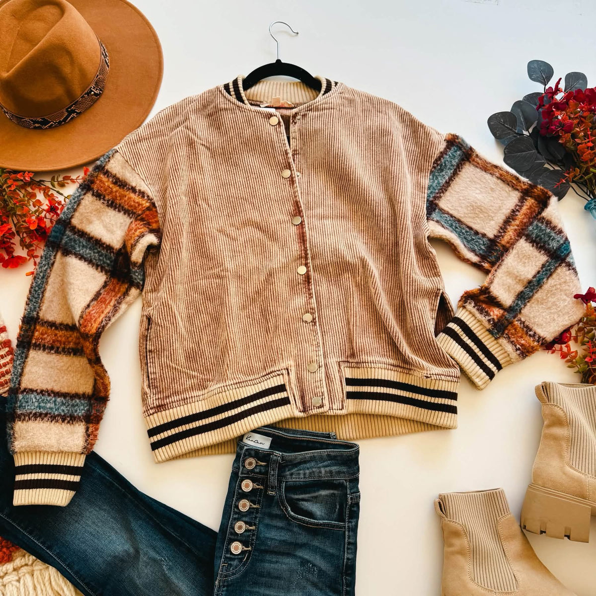 Brown Corduroy Jacket