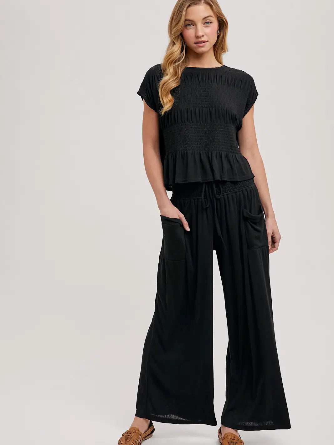 Blue Ivy Black Pant Set