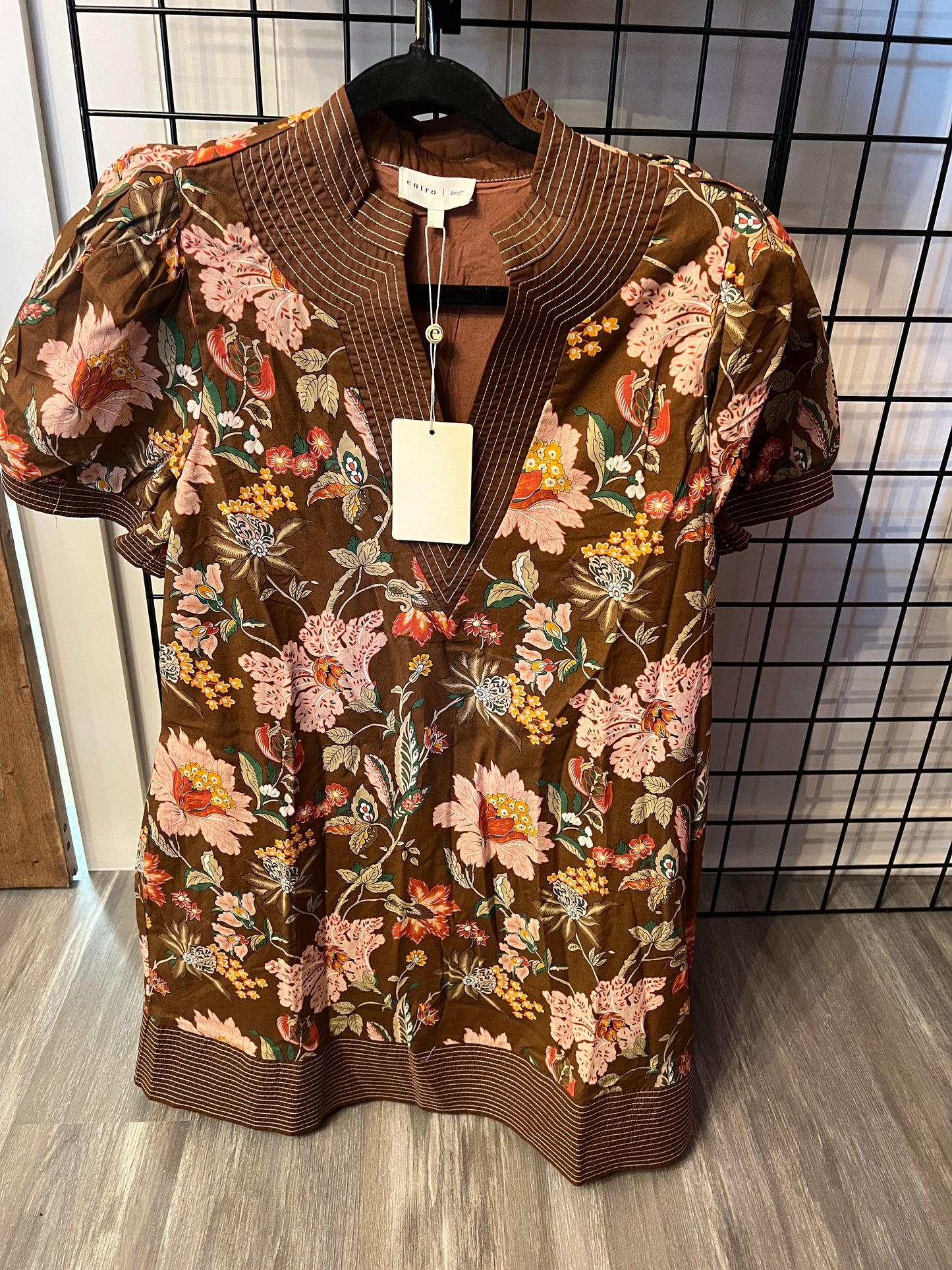 Entro Falling for Floral Dress